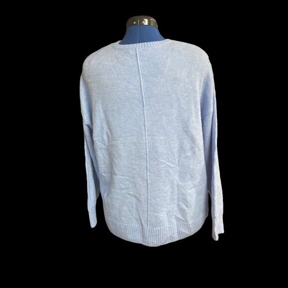 VINCE CAMUTO‎ Women’s Sweater, Marine Blue Size Large Oversized - Picture 5 of 13